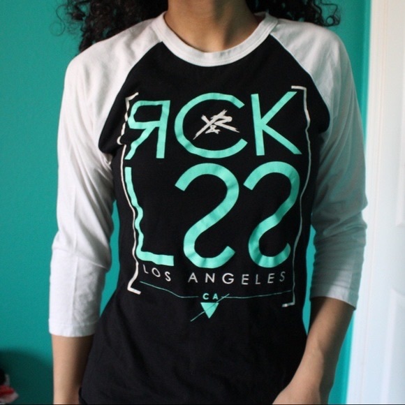 Young and Reckless Baseball Tee - Picture 1 of 3